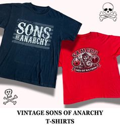 Vintage Sons of Anarchy Printed T-Shirts