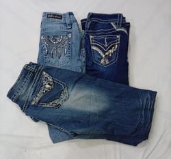 CR8077 Y2K Flare Jeans