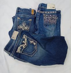 CR8088 Y2K Flare Jeans