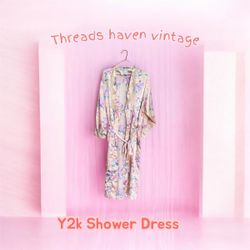 TH#098 Y2K Sheer Shower Dress – Dreamy Soft Girl A..