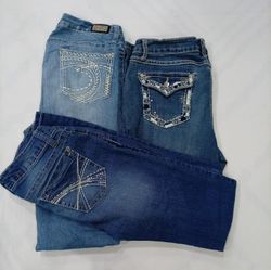 CR8089 Y2K Flare Jeans