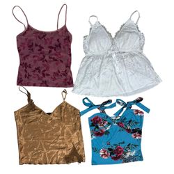 Y2k cami tops