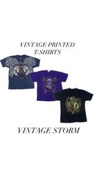 Vintage Skull Printed T-Shirts