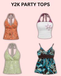Y2K Party Tops #059226