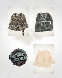Y2K Poly Blouse