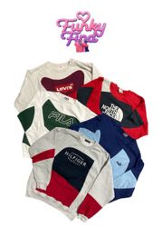 Upcycle Mixed Branded Sweatshirt