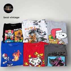 Mix cartoon T-shirts