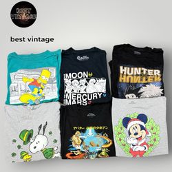 Mix cartoon T-shirts