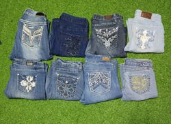 VIGOSS AND OTHER MIX BRANDS JEANS (B 74)