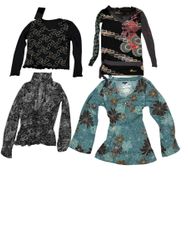 Y2K women’s full tops