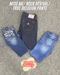 Miss Me/ Rock Revival/ True Religion Pants - (03/0..
