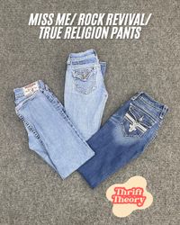 Miss Me/ Rock Revival / True Religion Pants - (03/..