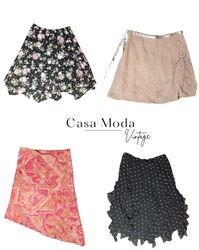 020526-7 Printed Midi skirts 10 pcs
