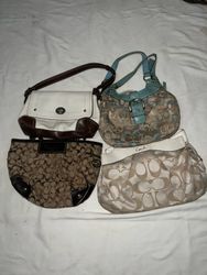 Coach hand bag