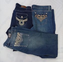 CR8093 Y2K Flare & Straight Jeans