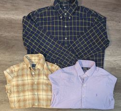 5419 - Ralph Lauren Half and Full Sleeves Shirts