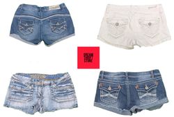 Y2K INSPIRED DESIGNER SEXY SHORTS BRANDS INCLUDED ..