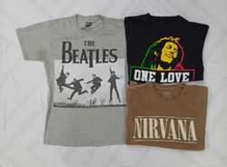 CR8120 Vintage Music T-Shirts