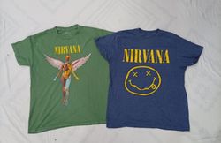 CR8121 Vintage Nirvana Music T-Shirts