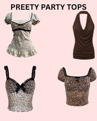 Pretty Party Tops #050426