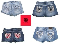DESIGNER Y2K INSPIRED SHORTS BRANDS INCLUDED HOTT ..