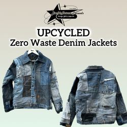 Upcycled Zero Waist Denim Jackets (REP)