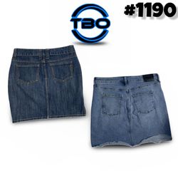 Y2k denim midi skirts(brands) dkny ,guses ,years e..
