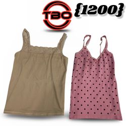 Y2k basic cami tops #1200