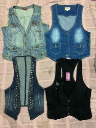 Denim waistcoat 20 pieces
