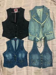 Denim waistcoat 20 pieces