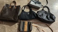 Authentic Fendi Gucci LV handbags