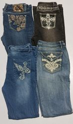 Y2K Flare Jeans RV # 722