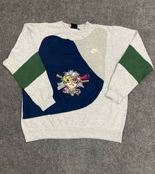 Upcycle Nike Funky Sweatshirt