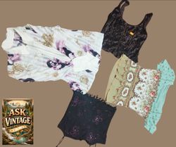 Y2K tops and tanks