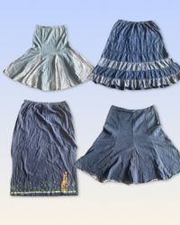 Jupe maxi en denim 10 pièces