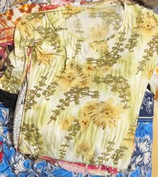 Y2K Peasant Blouse