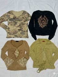 Y2k tops Full Sleeve 16 pcs