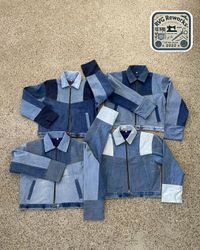 Upcycled Denim Crop Jacket