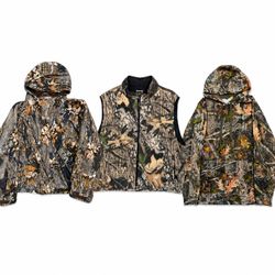 Camo/ Jungle Print Sweatshirts Jackets