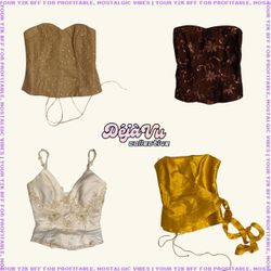 Y2K Grunge IT Girl Corsets