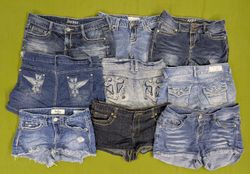 💥 RV3324 Y2K Denim Mini Shorts
