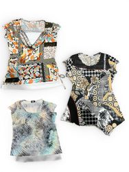 Yv356 Blouse Imprimée 10P