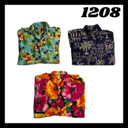 Men Hawaiian shirts (Brands) Thumb & Black white #..