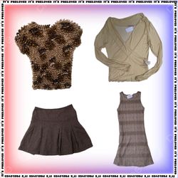 Latte Girl Set - tops, dresses, skirts (SS-2364)