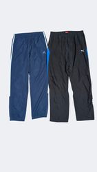 Addidas and puma track pants