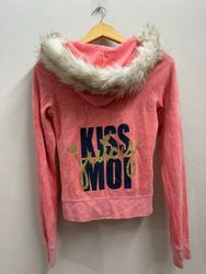 Y2K Juicy Couture Fur Hoodie