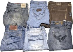 WRANGLER AND OTHER MIX BRANDS JEANS (ID 006)