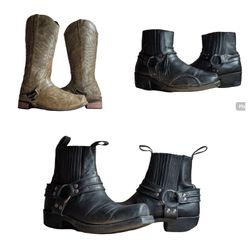 Op vintage 118 Buckle Style boots