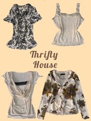 Ethereal Y2K Fits Tops(TH/383)
