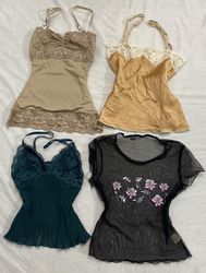 Y2k Retro Cami Tops (244)